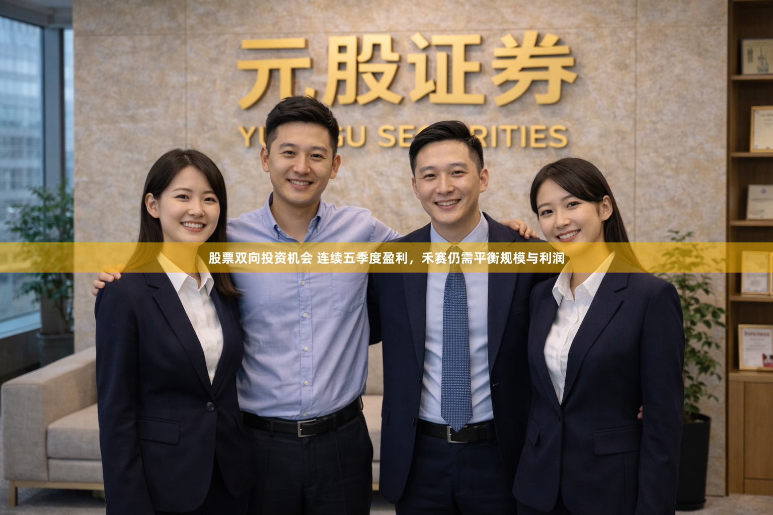 股票双向投资机会 连续五季度盈利，禾赛仍需平衡规模与利润